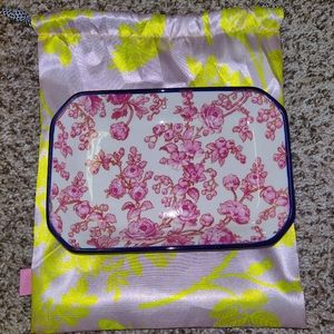 Margot Elena COMING UP ROSES Ceramic Trinket Tray Dish Precious Object #1